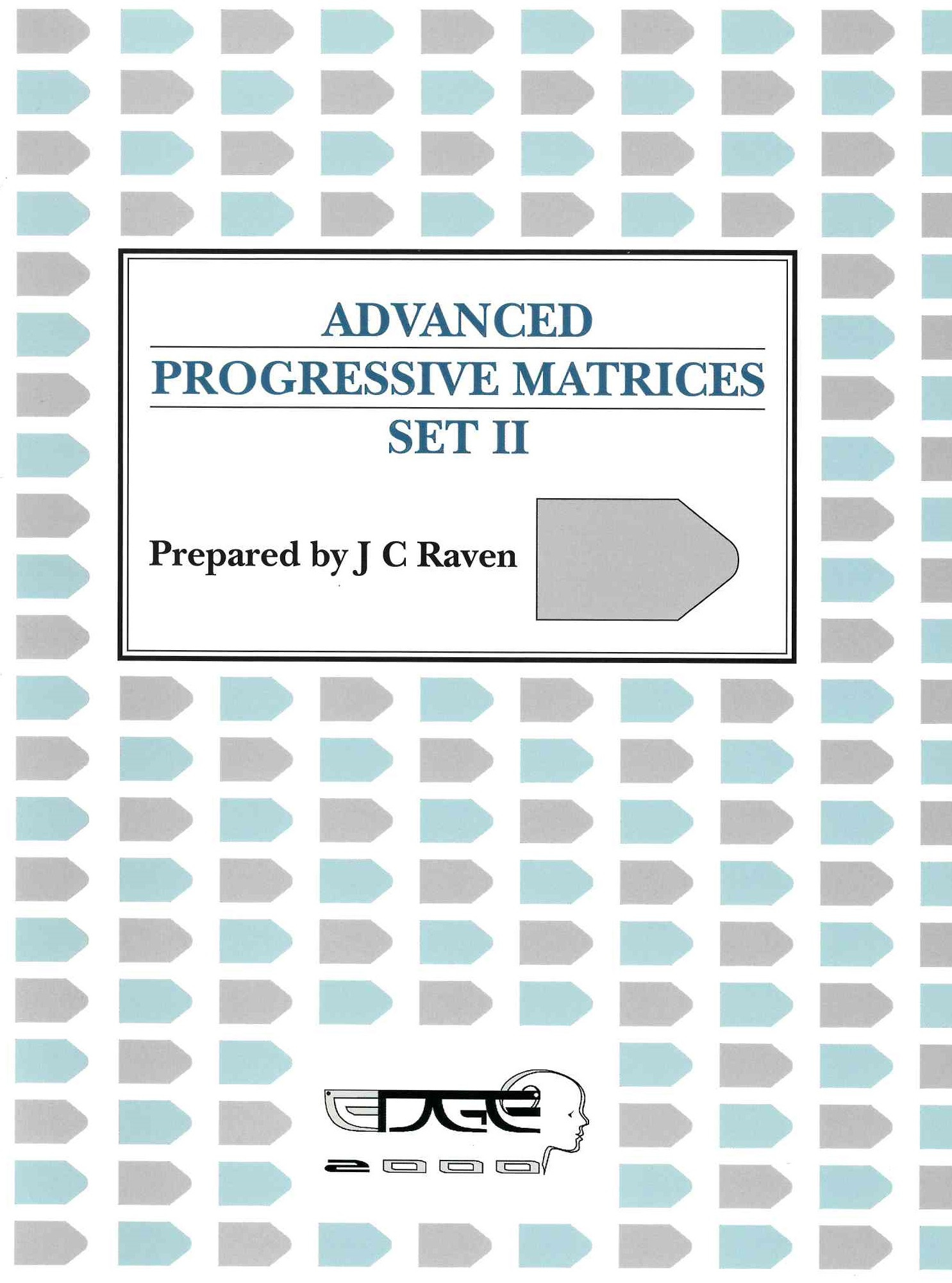 Advanced Progressive Matrices SET II (APM SET II)